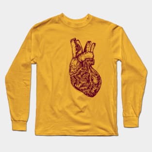 Big-Big Heart Long Sleeve T-Shirt